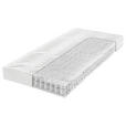 TASCHENFEDERKERNMATRATZE 200/200 cm  - Weiß, Basics, Textil (200/200cm) - Sleeptex