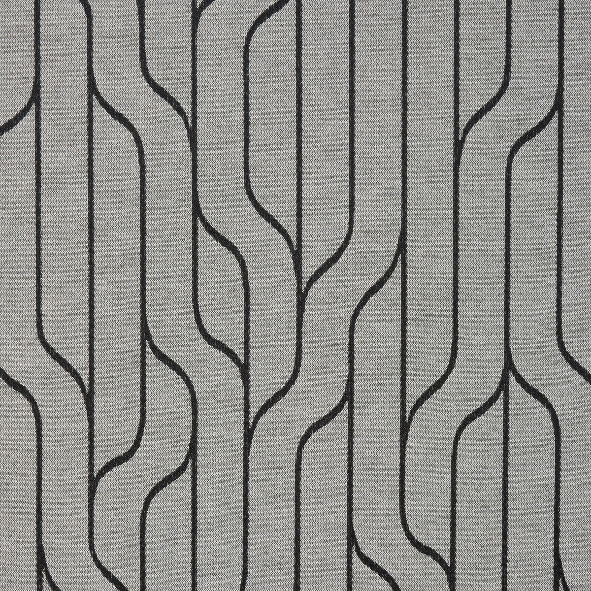 DEKOSTOFF per lfm blickdicht  - Schwarz, Design, Kunststoff/Textil (135cm) - Esposa