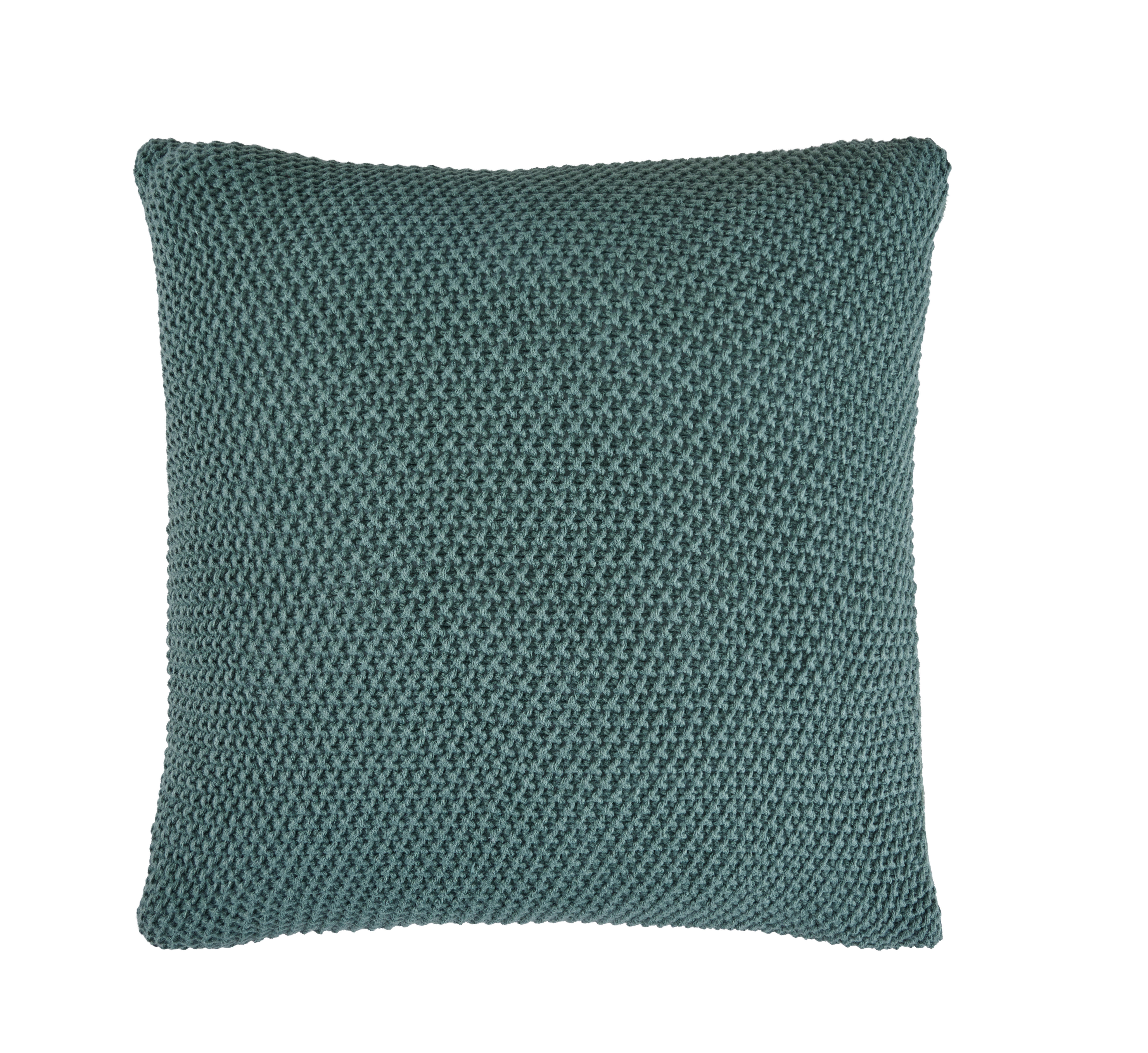 ZIERKISSEN  45/45 cm   - Jadegrün, Basics, Textil (45/45cm) - Novel