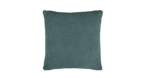 ZIERKISSEN 45/45 cm - Jadegrün, Basics, Textil (45/45cm) - Novel