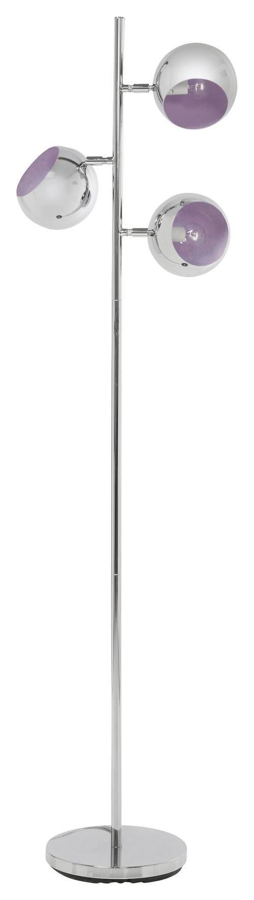 STEHLEUCHTE  40/151/25.5 cm   - Design, Metall (40/151/25.5cm) - Kare-Design