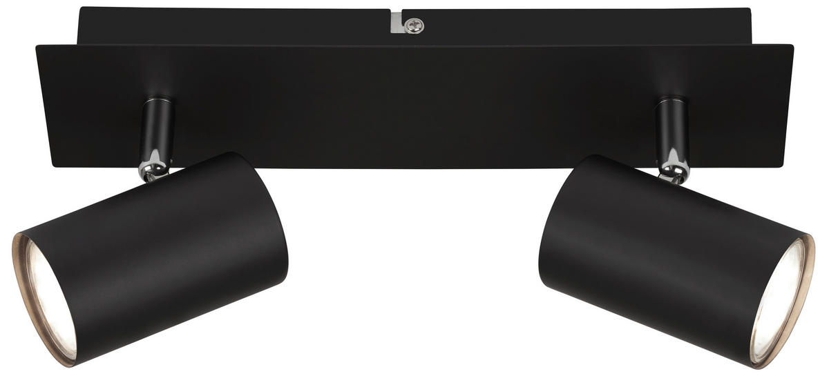 LED-STRAHLER Isil A 29/8/12,3 cm   - Schwarz, Basics, Metall (29/8/12,3cm)