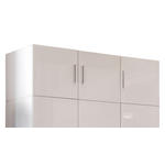AUFSATZSCHRANK 120/40/54 cm  - Chromfarben/Weiß, Design, Holzwerkstoff/Kunststoff (120/40/54cm) - Xora