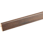 SOCKELLEISTE Kastanienfarben  - Kastanienfarben, Basics, Holz (1,85/3,85/240cm) - Homeware