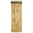 GARDEROBENPANEEL  in 56/165/32 cm  - Eichefarben/Anthrazit, Natur, Holz/Metall (56/165/32cm) - Waldwelt