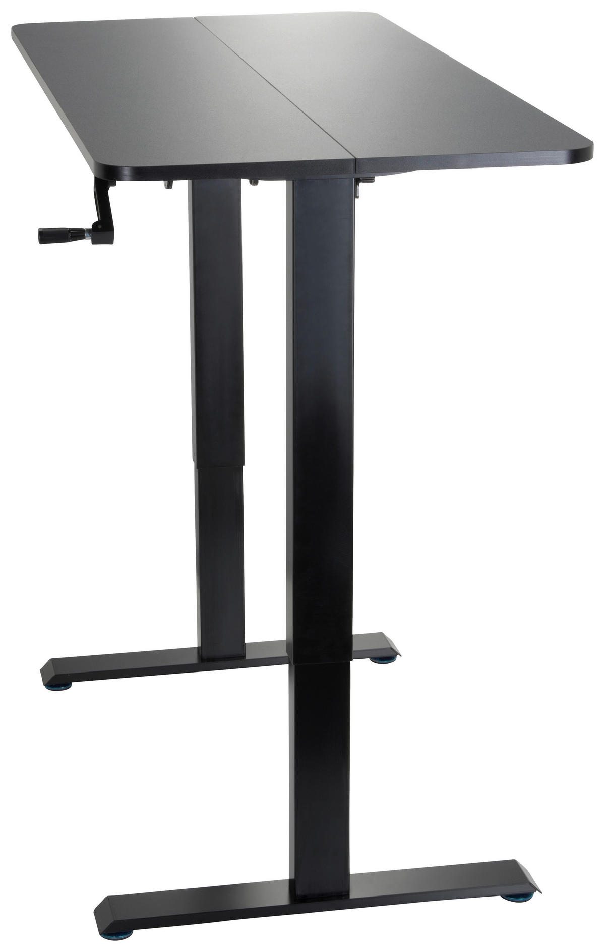 SKRIVBORD  i svart  - svart, Modern, metall/trämaterial (120/74/60cm) - MID.YOU