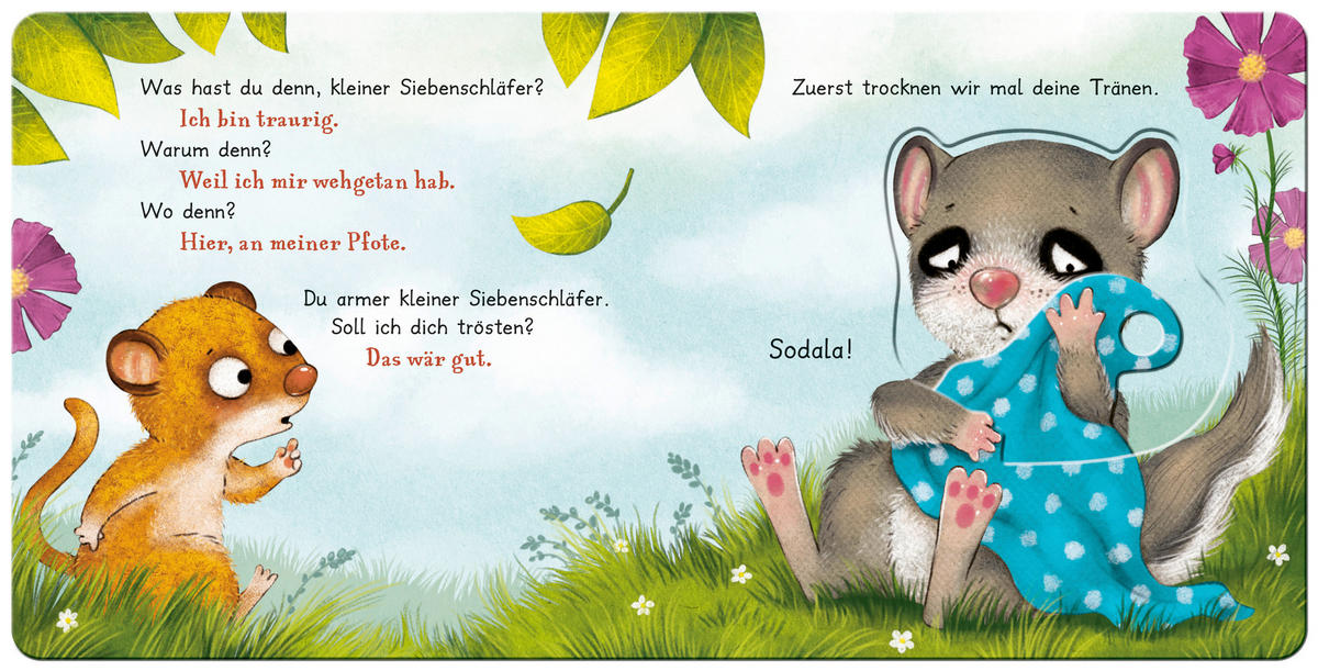 BUCH Der kleine Siebenschläfer: Komm, ich tröste dich!  - Multicolor, Basics, Papier (17/17/1,5cm)