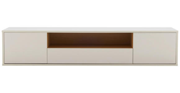 LOWBOARD  in 150/30/40 cm  - Eichefarben/Weiß, Design, Holzwerkstoff (150/30/40cm) - Xora