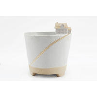 KVETNÍK kameň,  - Konventionell, kameň (18cm)