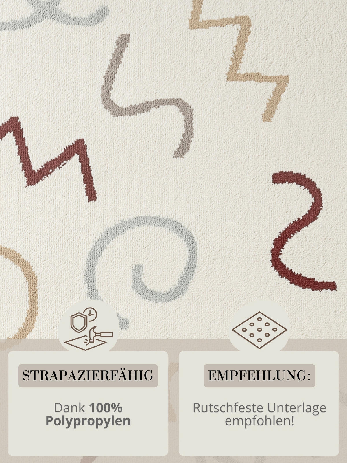 KINDERTEPPICH 120/170 cm Adventures  - Multicolor/Creme, Design, Kunststoff/Textil (120/170cm) - Ted Baker