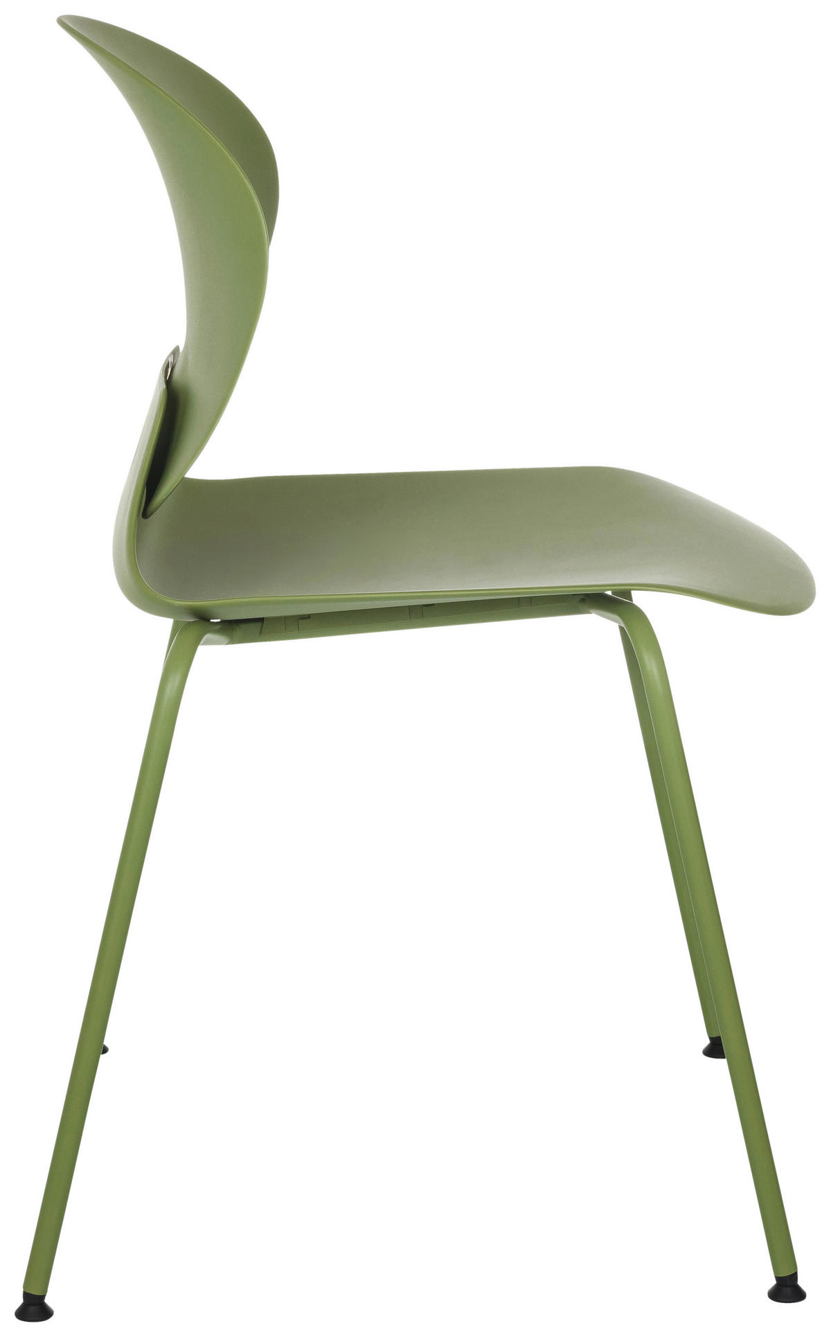 BESUCHERSTUHL Grün  - Grün, MODERN, Kunststoff/Metall (56/80/54cm) - MID.YOU