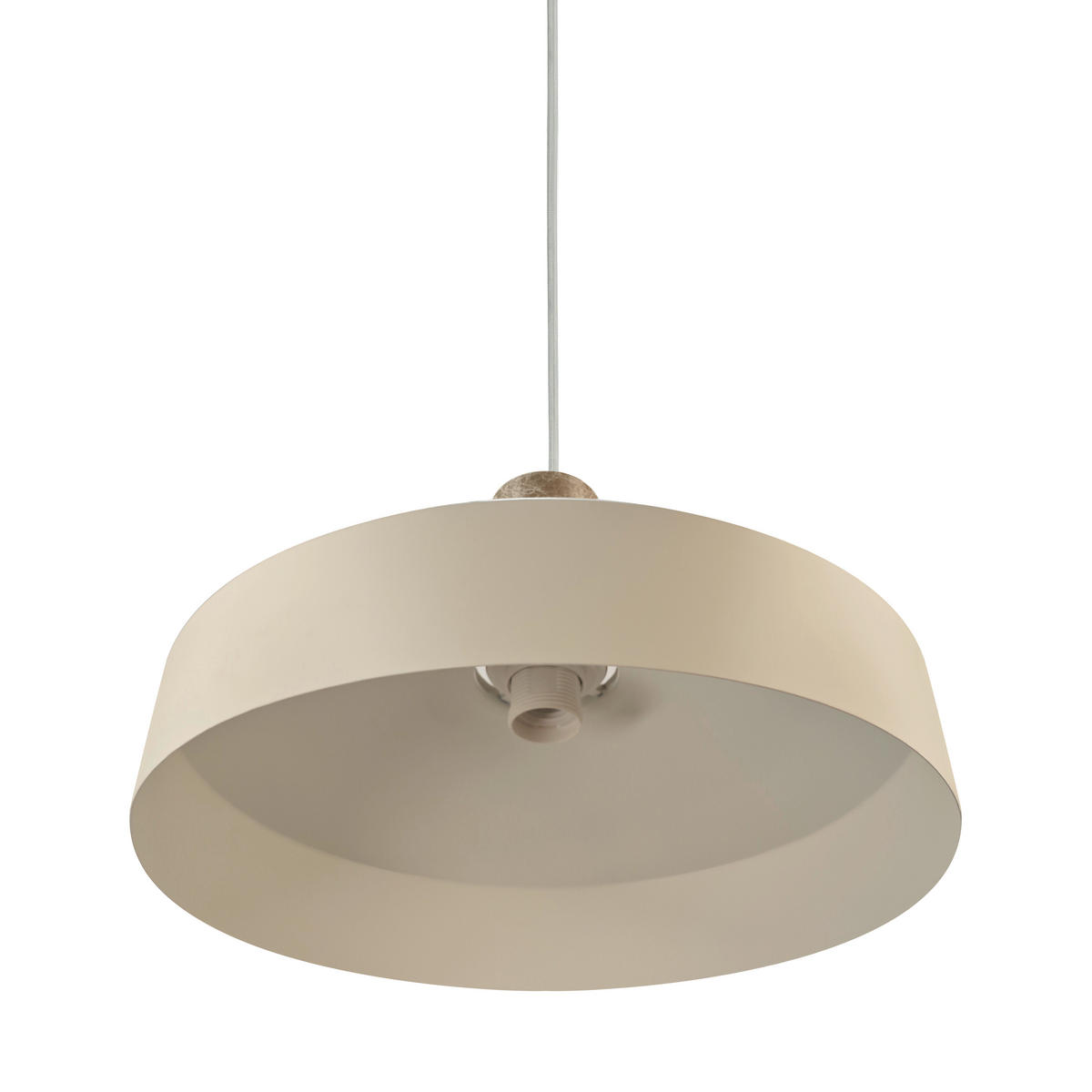 HÄNGELEUCHTE 37,5/13 cm   - Beige, LIFESTYLE, Metall (37,5/13cm) - Nordlux