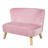 KINDERSOFA - Rosa, Basics, Textil (70/50/48cm) - Roba