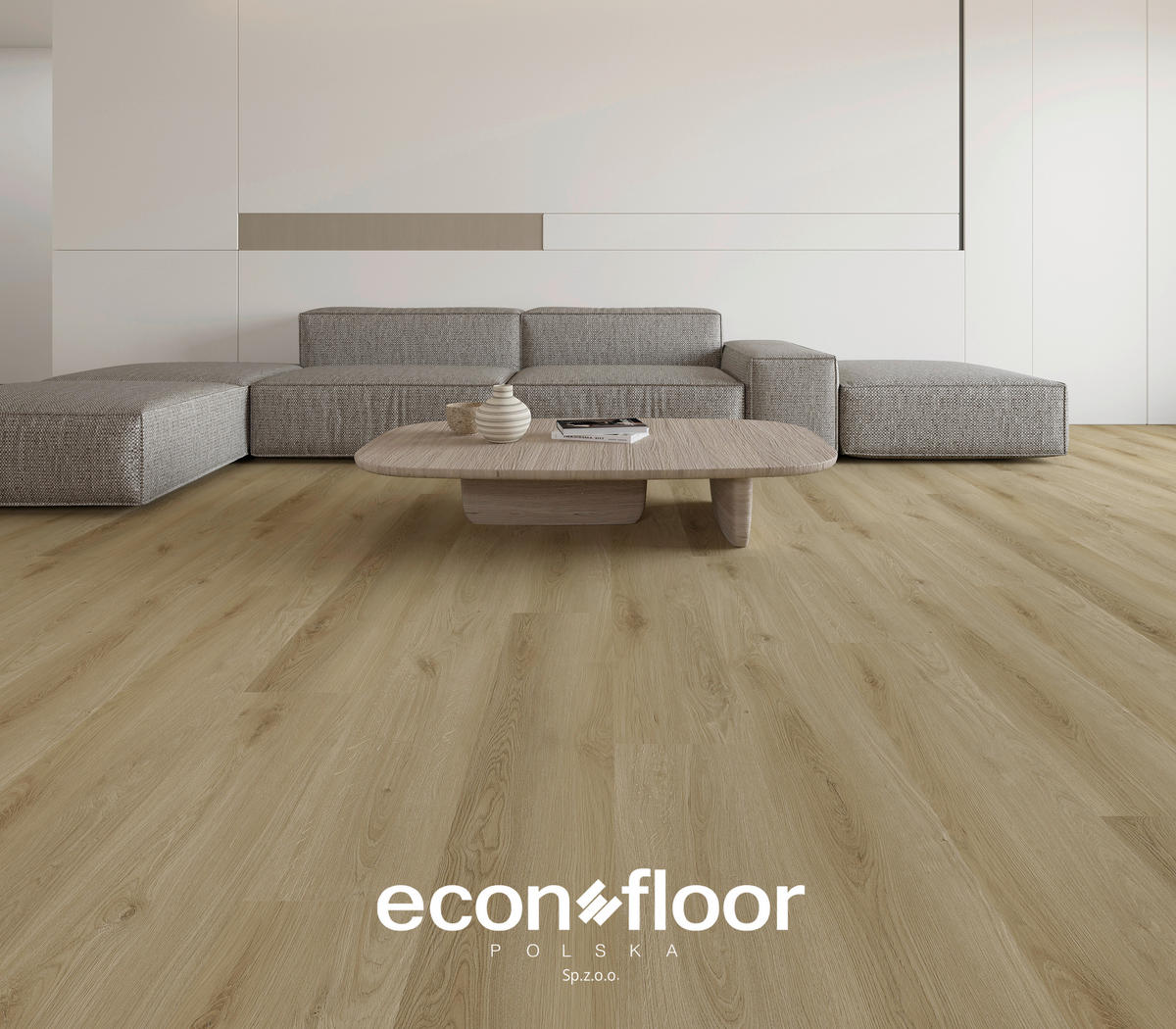 VINYLBODEN Econfloor LA BOHEME 55 OAK LINZ  per  m² - Braun, Basics, Kunststoff/Stein (23/128/0,57cm) - Econfloor