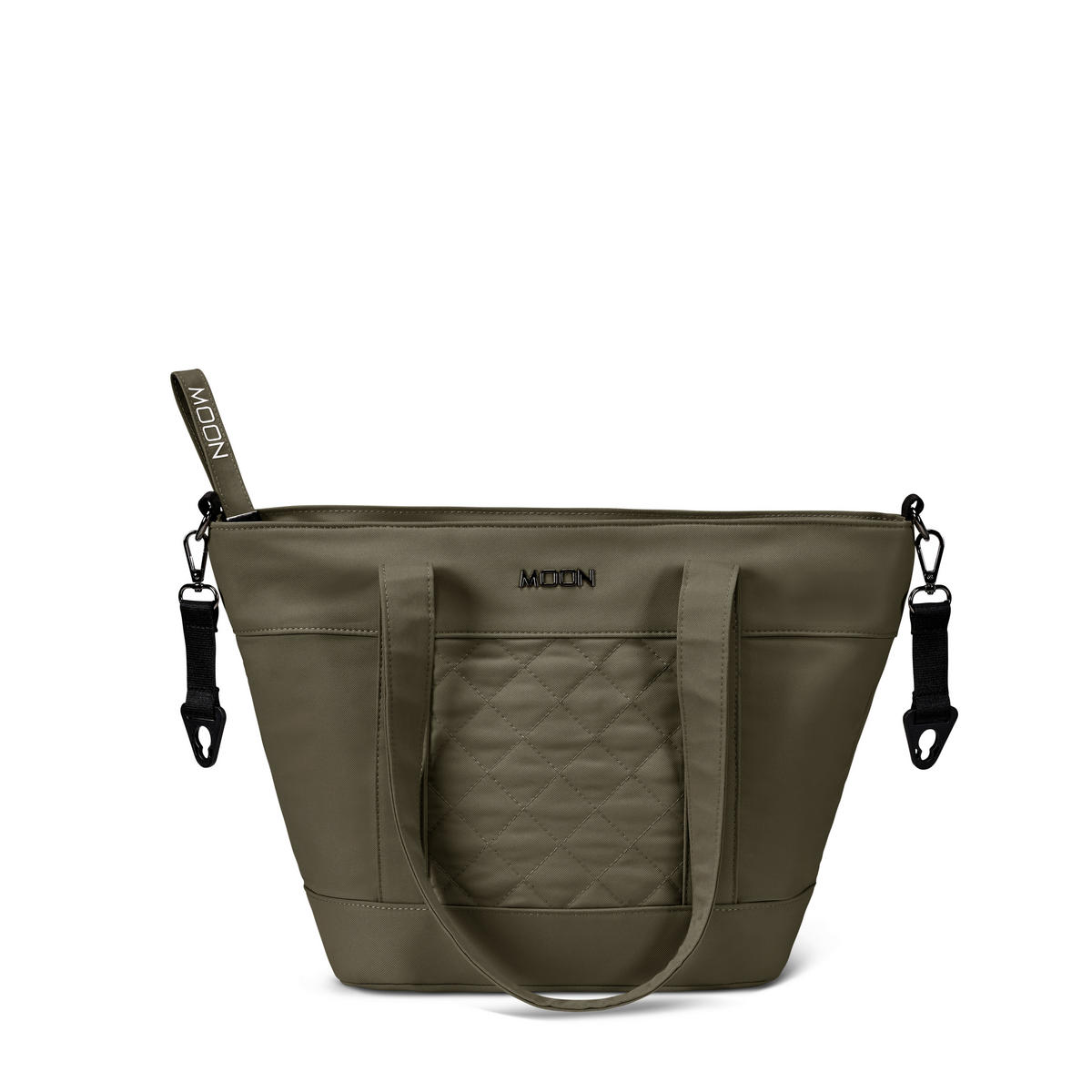 WICKELTASCHE V-Shape Bag  - Waldgrün, Basics, Textil (41/16/28cm) - Moon
