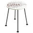 BEISTELLTISCH in Metall, Holzwerkstoff 40/40/47 cm - Schwarz/Braun, Design, Holzwerkstoff/Metall (40/40/47cm) - Carryhome BEISTELLTISCH in Metall, Holzwerkstoff 40/40/47 cm - Schwarz/Braun, Design, Holzwerkstoff/Metall (40/40/47cm) - Carryhome