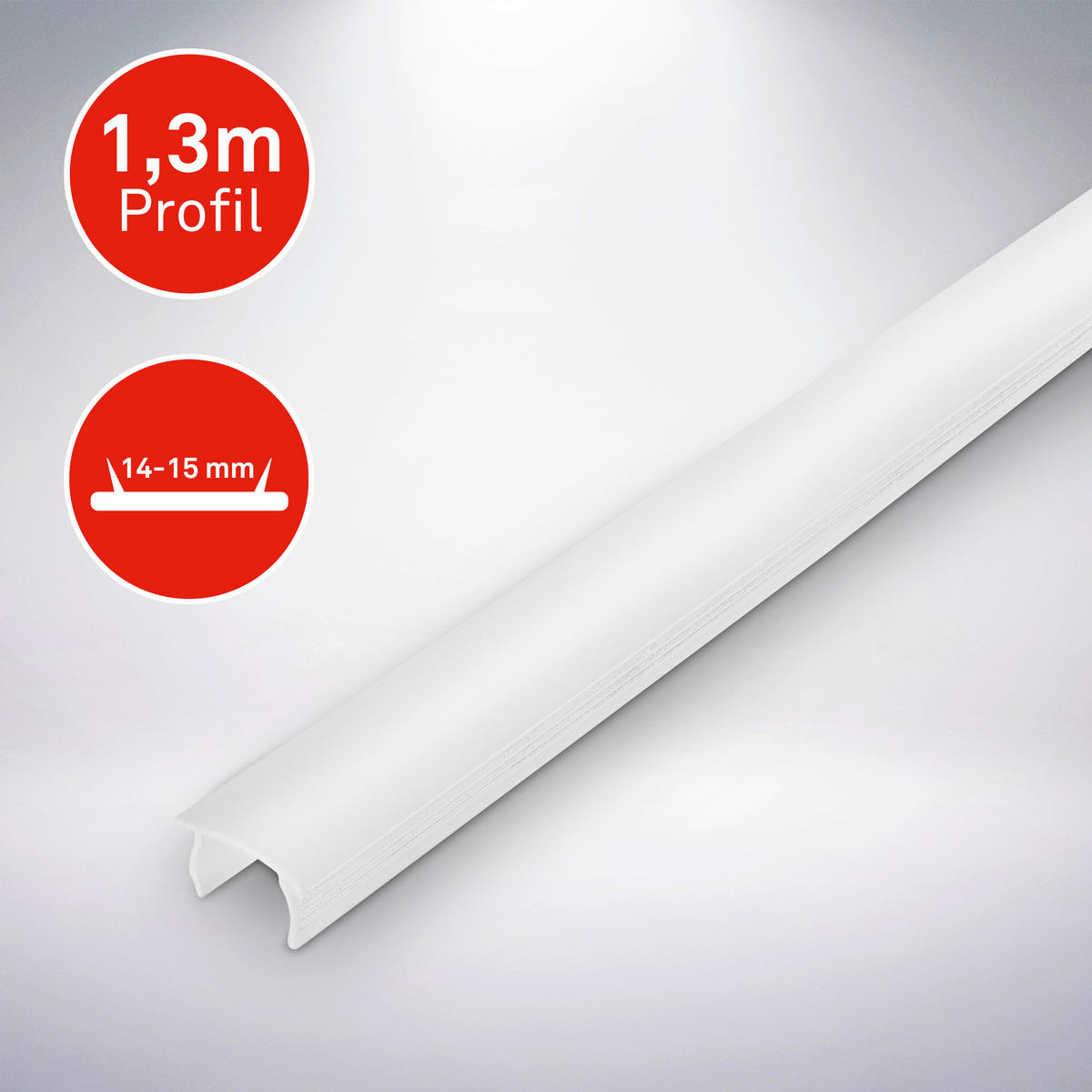 POKRIVNE KAPICE - bela, Osnovno, plastika (130/1,4-1,5/1cm)