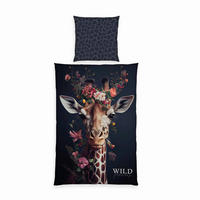 JUGENDBETTWÄSCHE Wild Flowers Renforcé 135/200 cm  - Multicolor, Design, Textil (135/200cm) - Herding