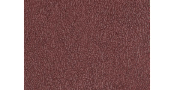 2-SITZER-SOFA  in Echtleder Bordeaux   - Eichefarben/Bordeaux, Natur, Leder/Holz (207/86/87cm) - Valnatura