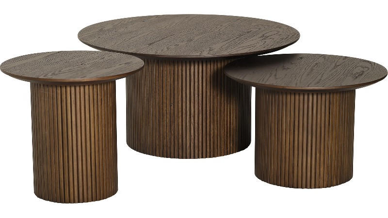 SOFFBORD i trä 50/50/47 cm  - svart/mörkbrun, Design, trä (50/50/47cm) - Niels Andersson