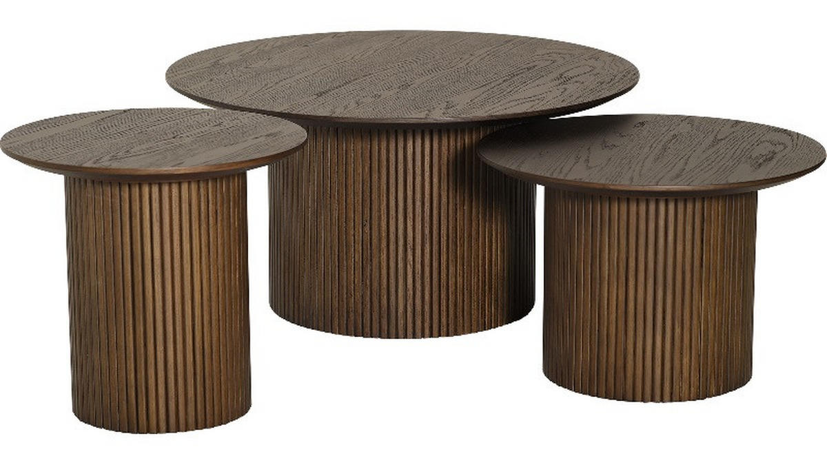 SOFFBORD i trä 60/60/40 cm  - svart/mörkbrun, Design, trä (60/60/40cm) - Niels Andersson