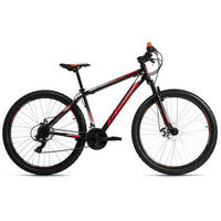 MOUNTAINBIKE 29 Zoll  - Rot/Schwarz, Basics, Metall (70/100/180cm) - KS Cycling