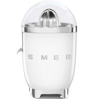 ZITRONENPRESSE - Weiss Hochglanz, Trend, Metall (16.6/28.1/16.6cm) - SMEG