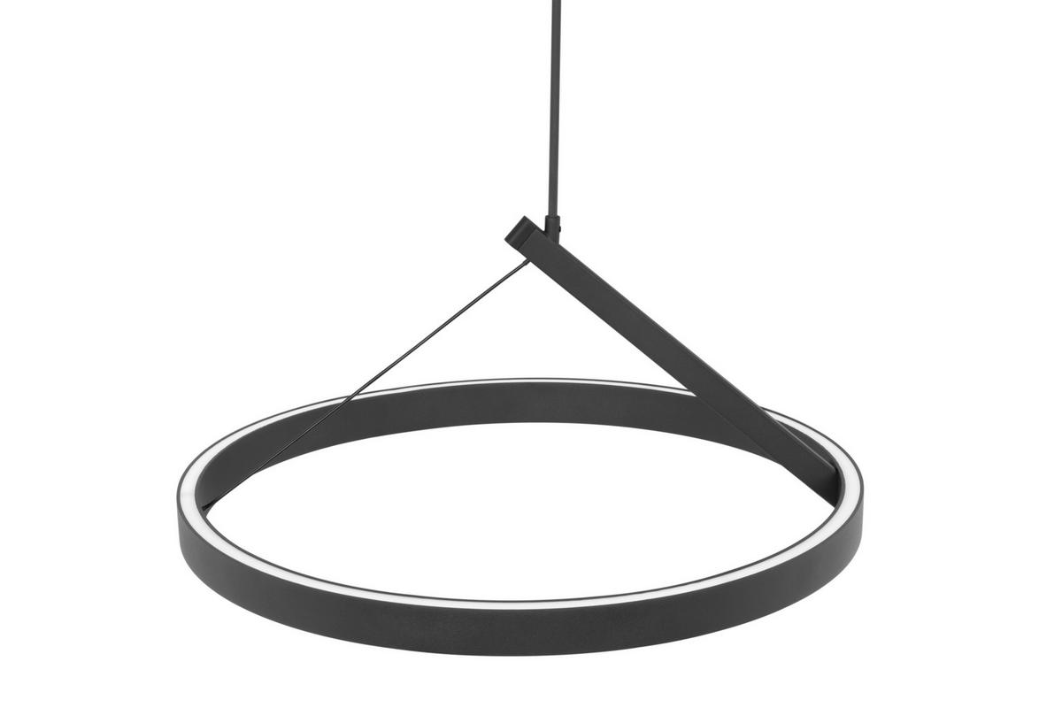LED-HÄNGELEUCHTE 45/150 cm  - Schwarz, Design, Metall (45/150cm) - Dieter Knoll