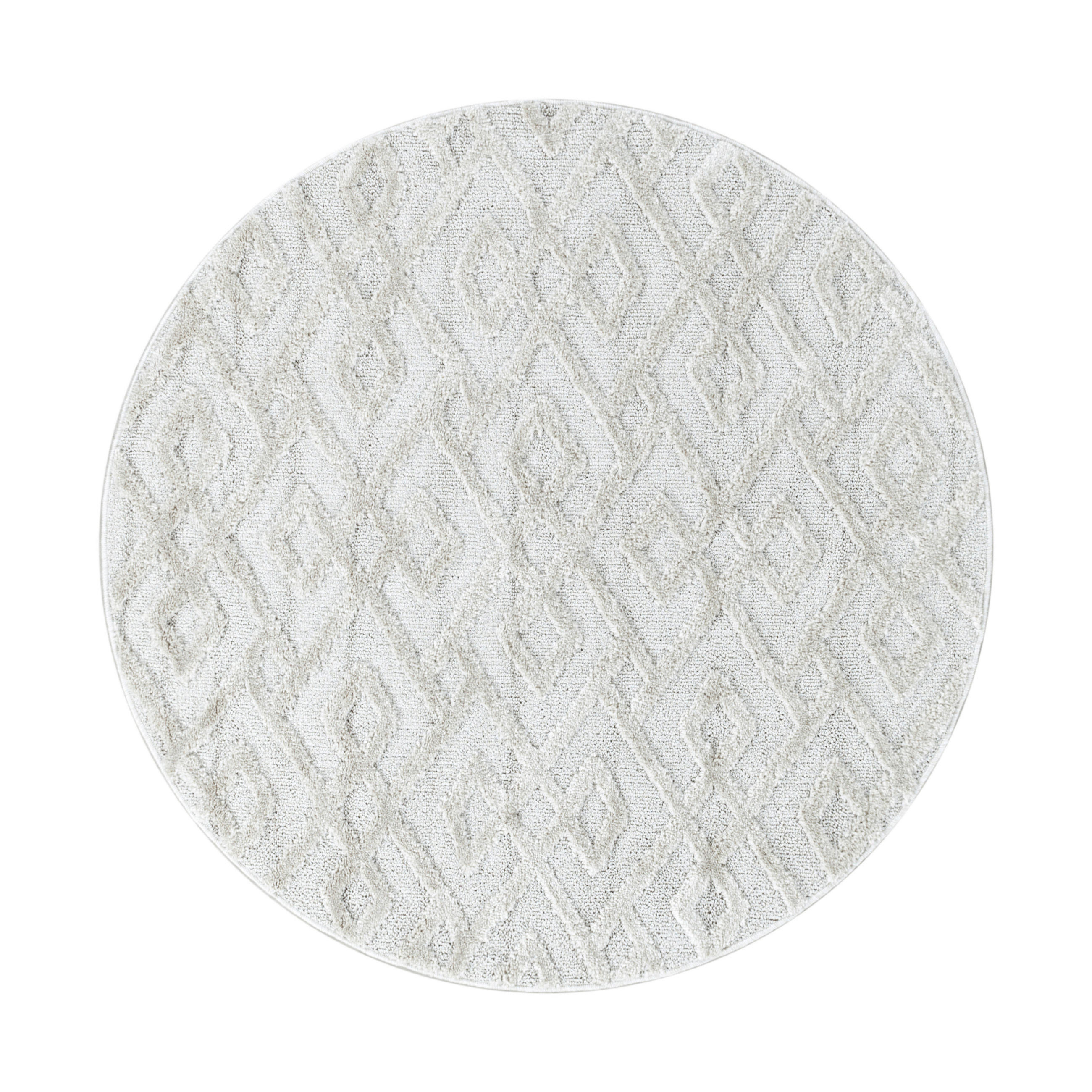 WEBTEPPICH 160 cm Pisa 4708 cream Creme  - Creme, KONVENTIONELL, Textil (160cm)