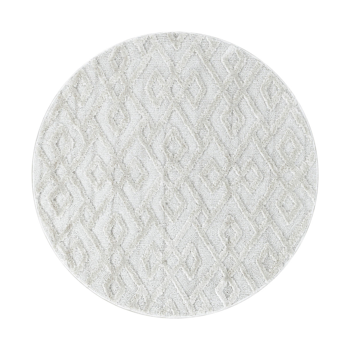 WEBTEPPICH 160 cm Pisa 4708 cream Creme  - Creme, KONVENTIONELL, Textil (160cm)
