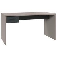PISAĆI STOL  boje grafita, sahara, siva  drvni materijal  - sahara/boje grafita, Design, drvni materijal/plastika (140/70/72cm) - Carryhome