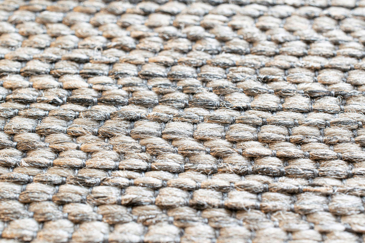 WEBTEPPICH 80/150 cm Amalfi Grau, Taupe, Hellgrau  - Taupe/Hellgrau, KONVENTIONELL, Textil (80/150cm)