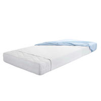 MATRATZENAUFLAGE - Weiß, Basics, Textil (90/150cm) - Bio:Vio
