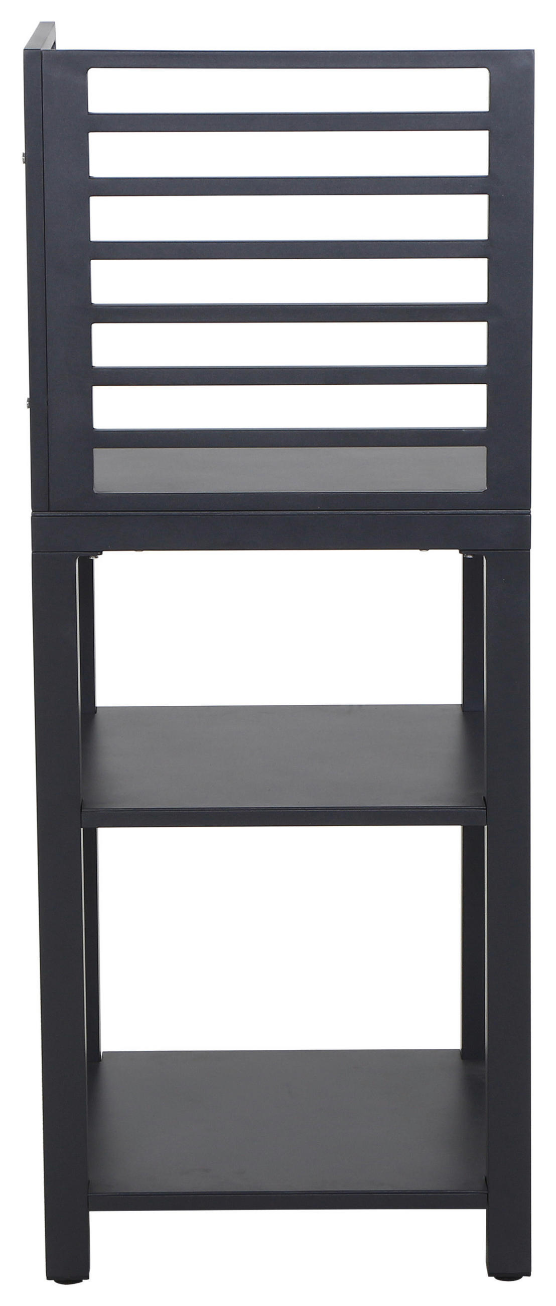 OUTDOORKÜCHE - Anthrazit, MODERN, Metall (56/90/56cm) - Siena Garden