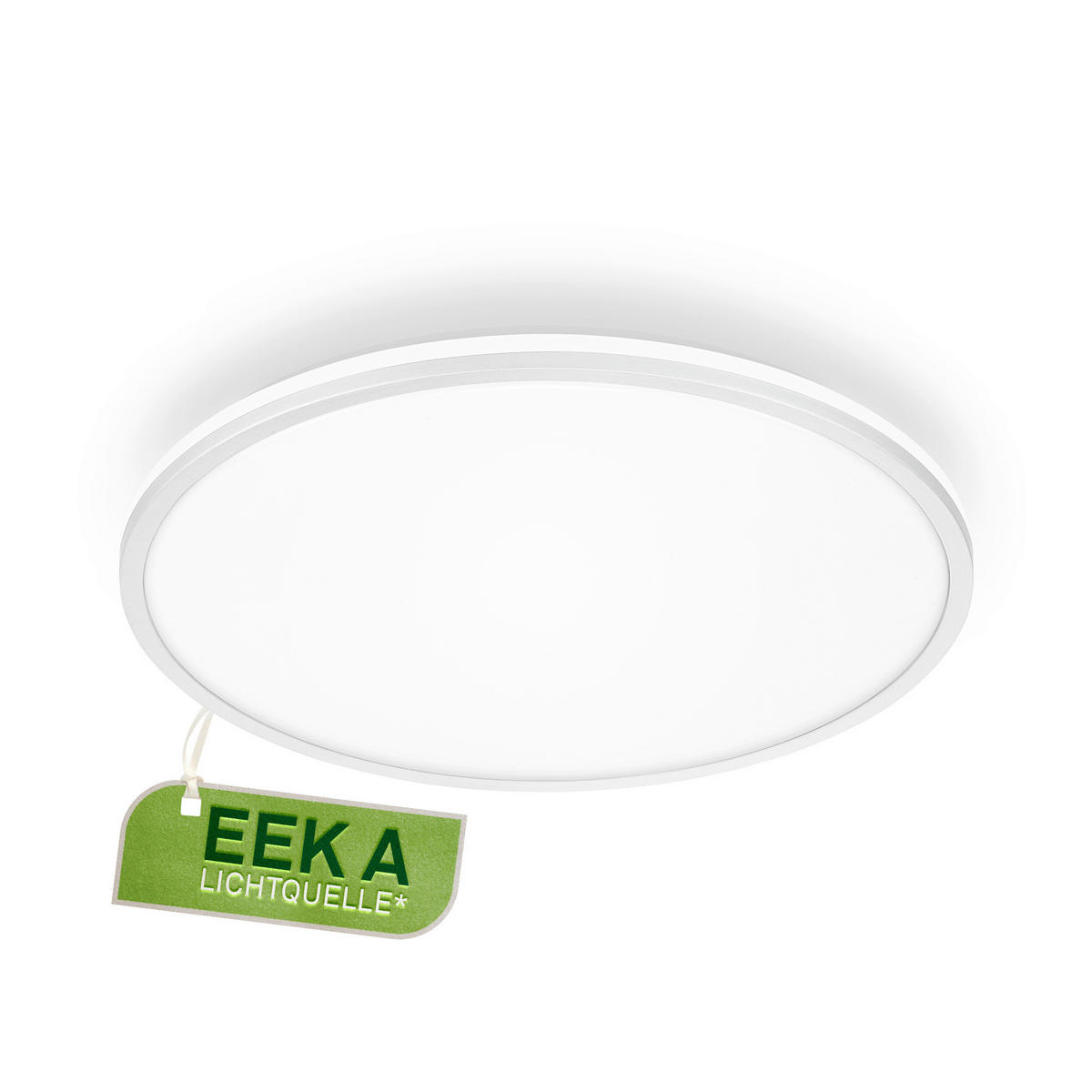 LED-DECKENLEUCHTE Pulap 33/6 cm   - Weiß, Basics, Kunststoff (33/6cm) - Briloner