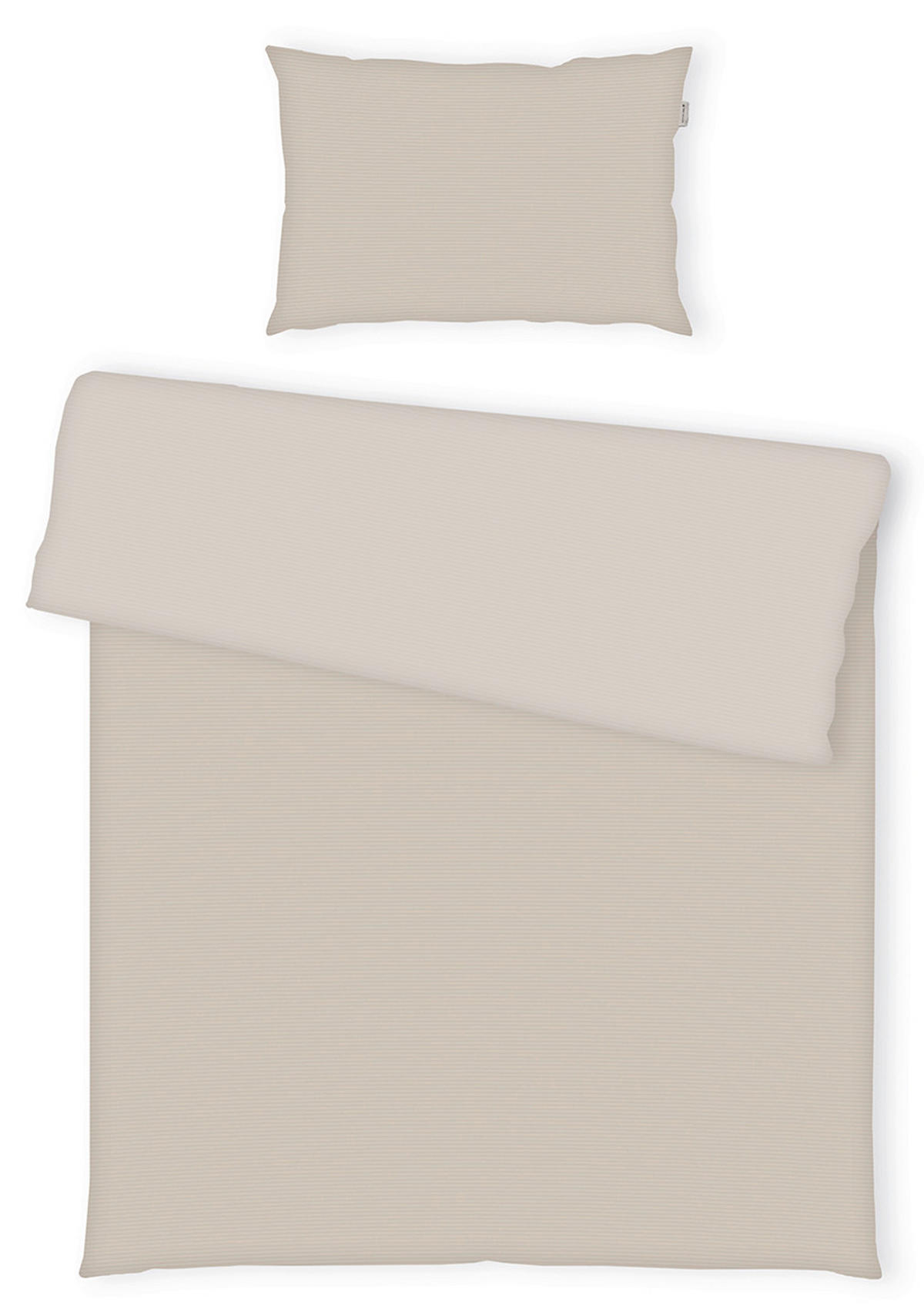 BABYBETTWÄSCHE Satin 100/135 cm  - Sandfarben, Basics, Textil (100/135cm) - Tom Tailor