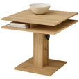 COUCHTISCH 65/65/53-77 cm quadratisch Eiche Artisan  - Eiche Artisan, KONVENTIONELL, Holzwerkstoff (65/65/53-77cm) - Carryhome