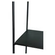 WANDREGAL 50/60/12 cm  - Schwarz, Basics, Metall (50/60/12cm) - Landscape