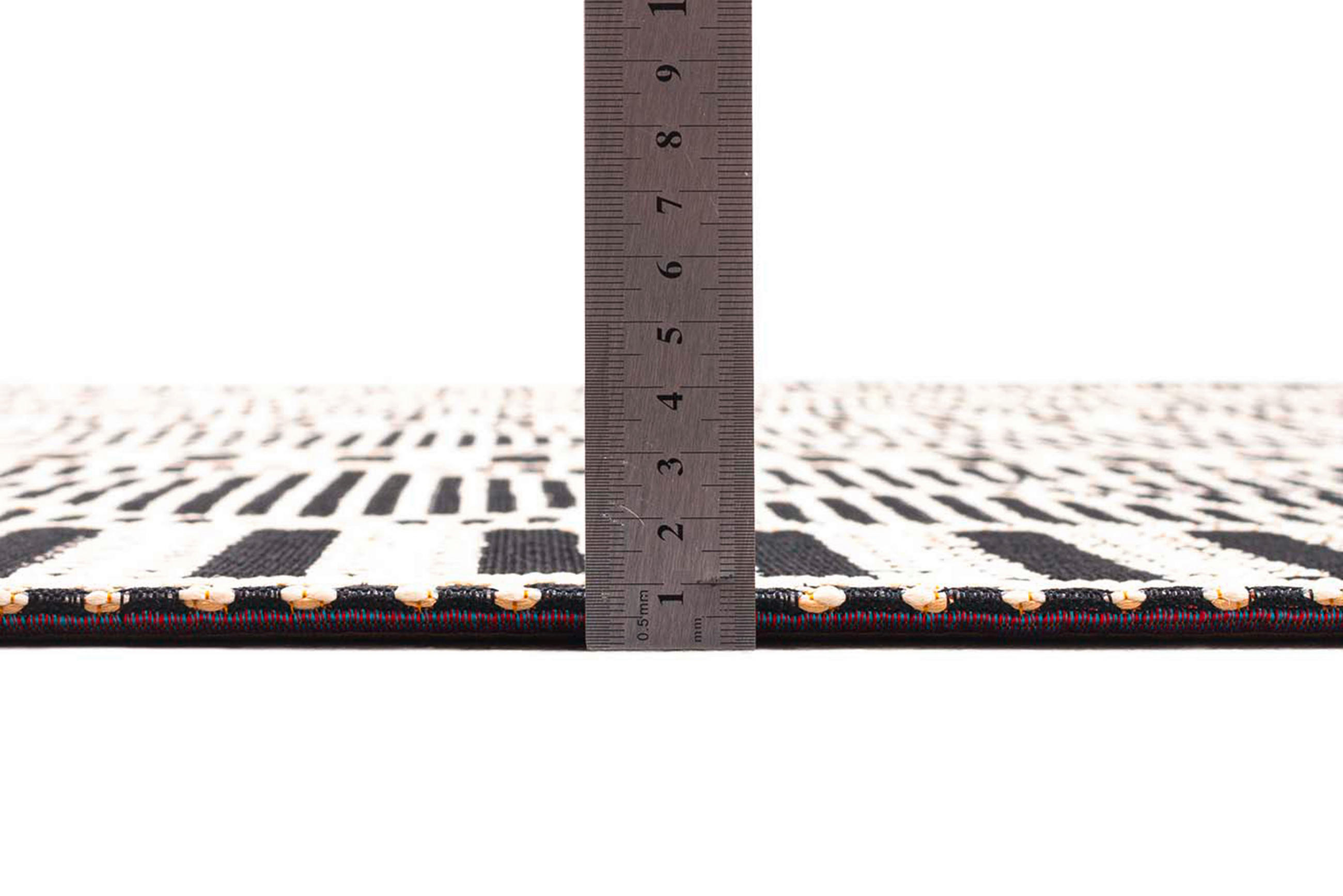 OUTDOORTEPPICH 80/165 cm Schwarz  - Schwarz, Basics, Textil (80/165cm) - Tom Tailor