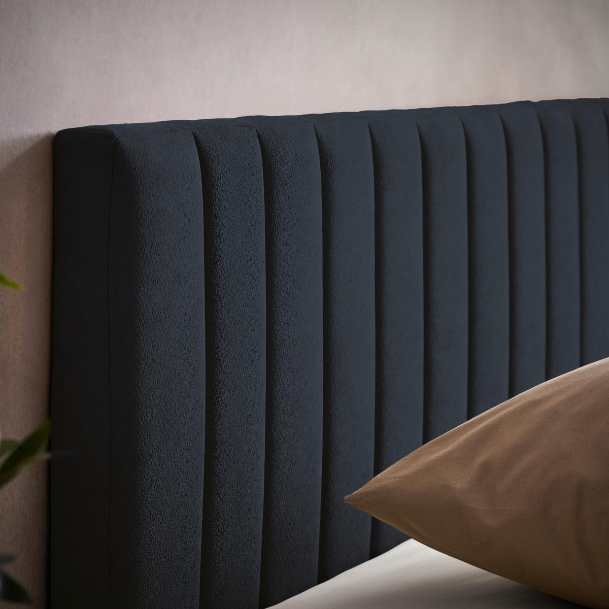 AMERICKÁ POSTEĽ, 160/200 cm, antracitová - čierna/antracitová, Konventionell, textil/plast (160/200cm) - Boxxx