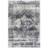 VINTAGE KOBEREC, 160/230 cm, šedá - šedá, Konvenční, textil (160/230cm)