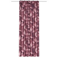 FERTIGVORHANG  Verdunkelung   135/245 cm  - Bordeaux, Natur, Textil (135/245cm)