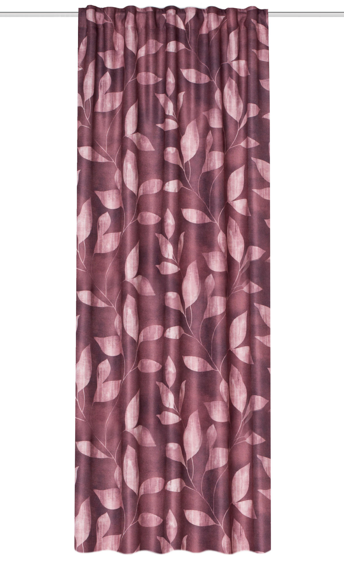 FERTIGVORHANG  Verdunkelung   135/245 cm  - Bordeaux, Natur, Textil (135/245cm)