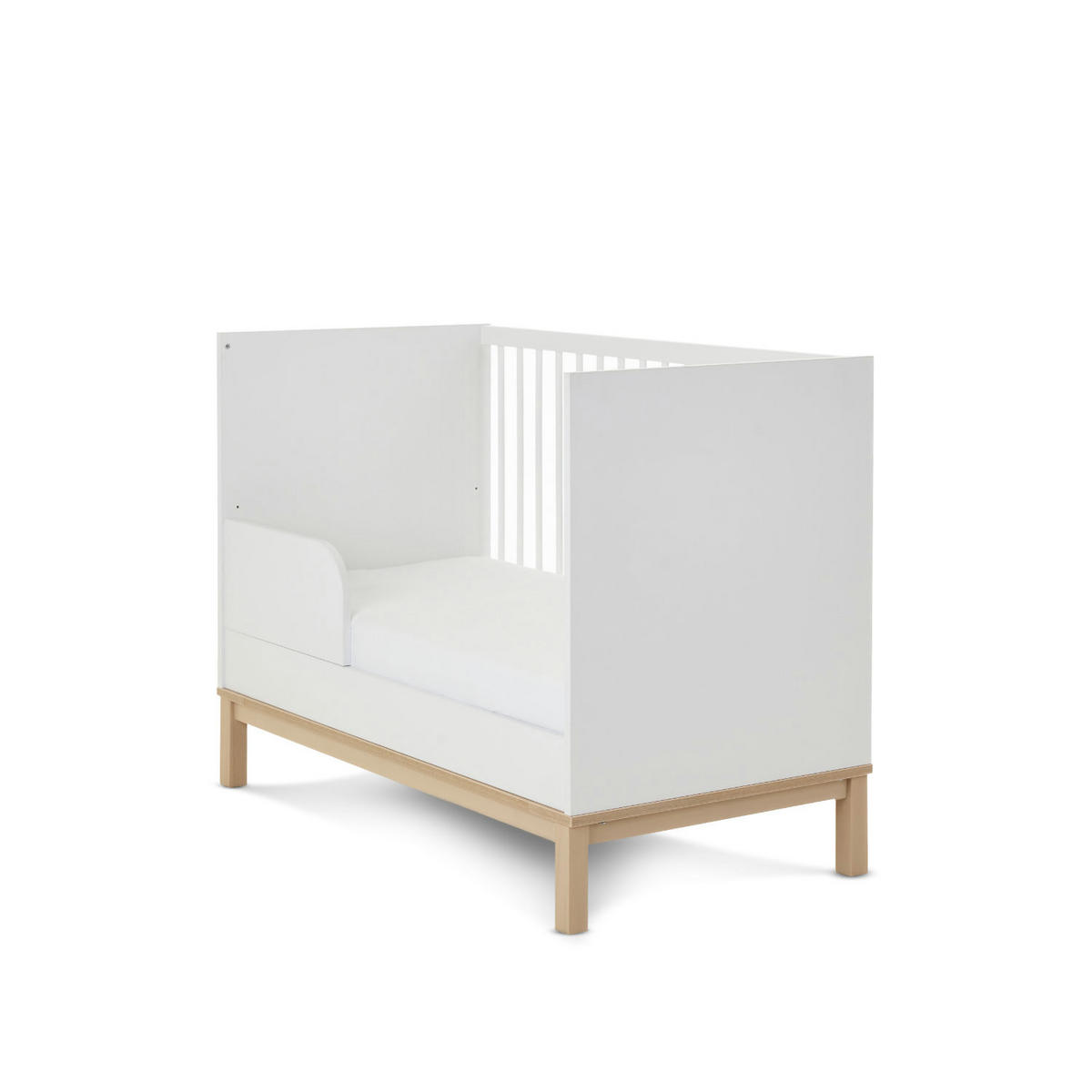 GITTERBETT Astrid 120/60 cm  - Naturfarben/Weiß, Basics, Holz/Holzwerkstoff (120/60cm) - FAKTUM