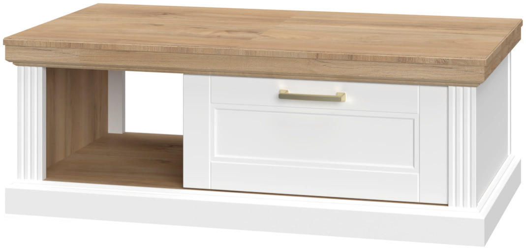 KLUBSKA MIZA, 110/40/61 cm barve grafita  - barve grafita, Design, kovina/leseni material (110/40/61cm) - Landscape