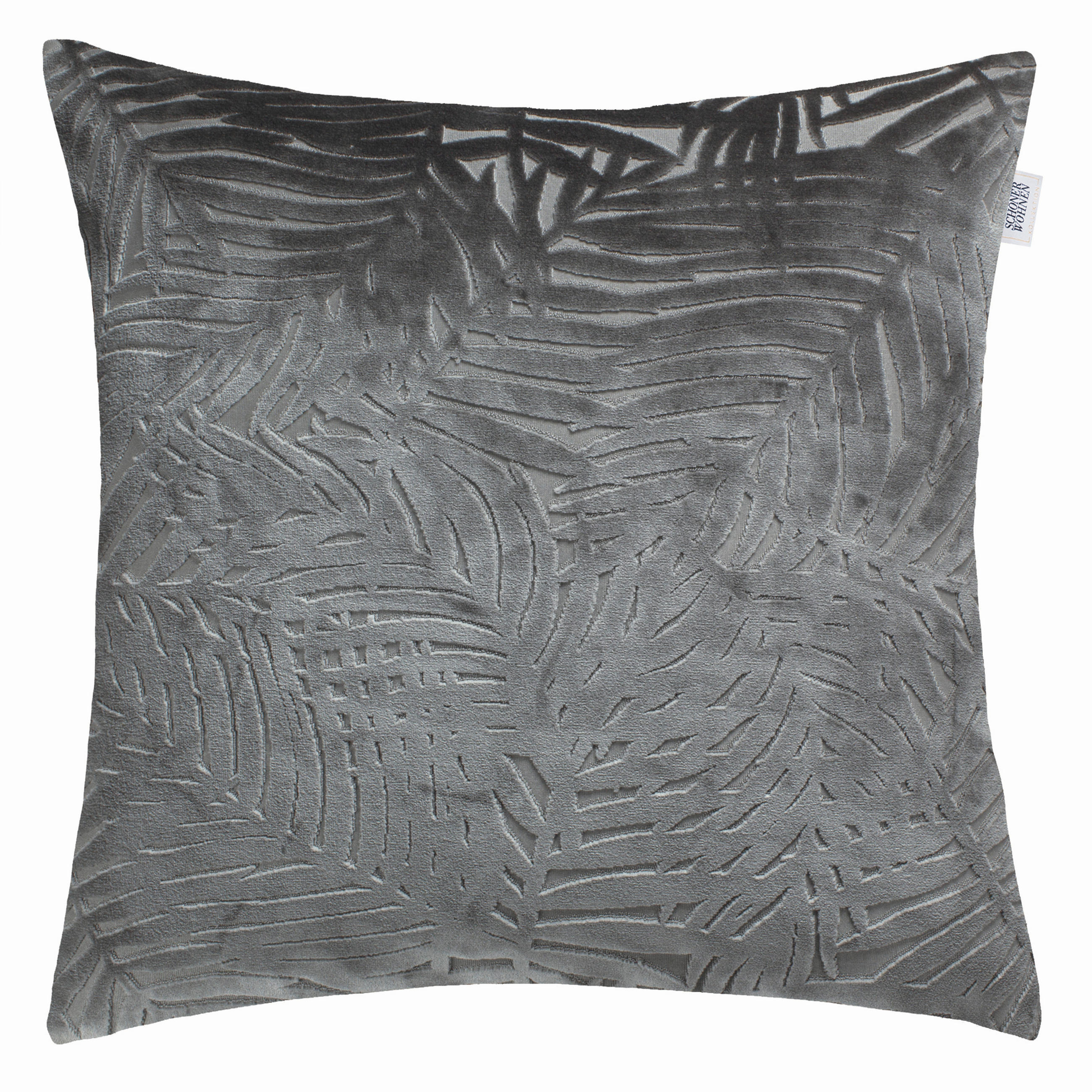 KISSENHÜLLE Florance 45/45 cm  - Grau, KONVENTIONELL, Textil (45/45cm) - Schöner Wohnen