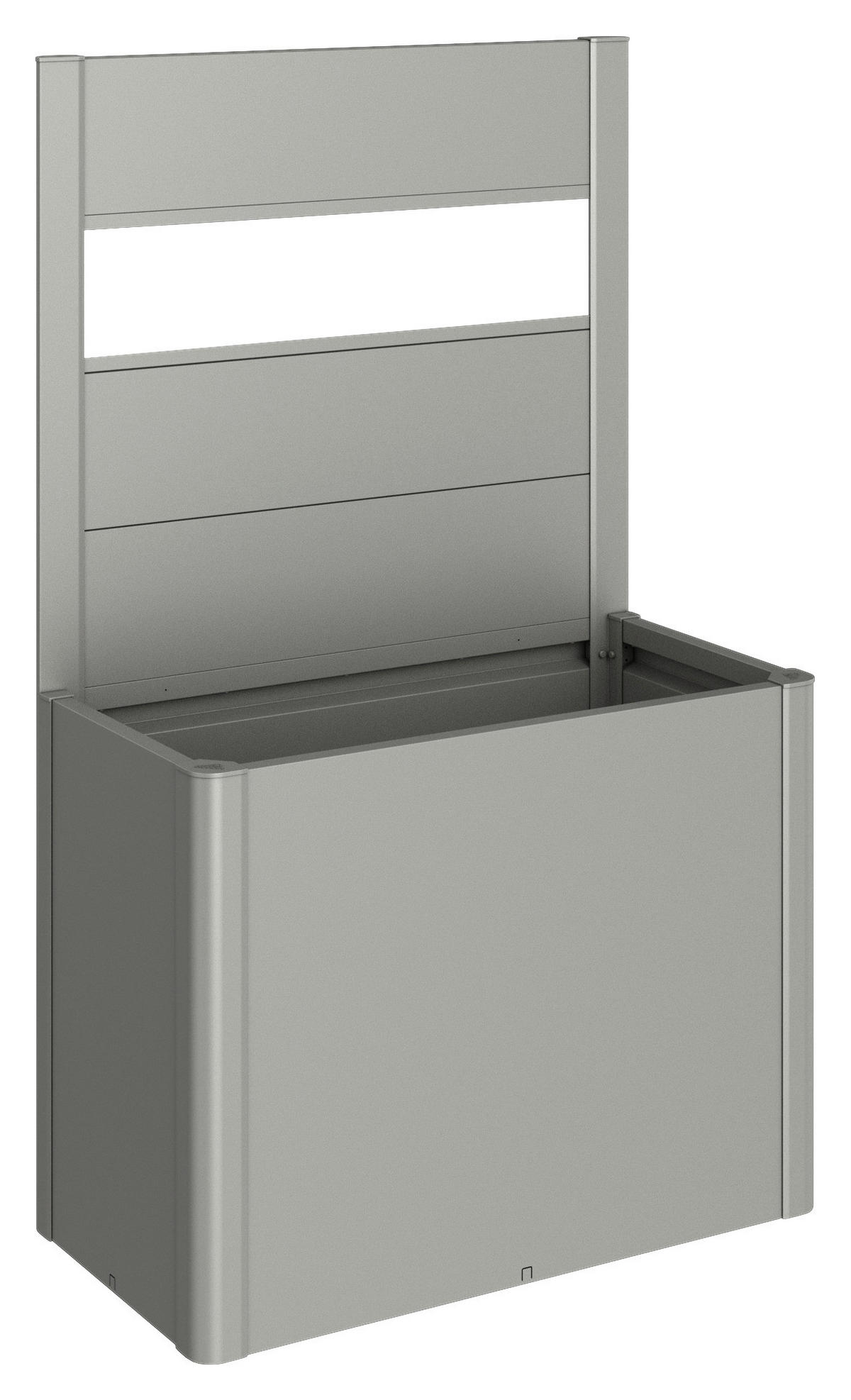 SICHTSCHUTZ ohne Hochbeet - Grau, Basics, Kunststoff/Metall (102/91/4cm) - Biohort