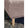 ECKSOFA Altrosa Flachgewebe  - Buchefarben/Altrosa, KONVENTIONELL, Holz/Textil (230/144cm) - Carryhome