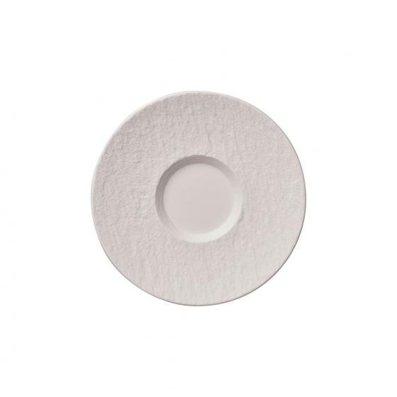 Villeroy & Boch Untertasse Manufacture Rock Blanc Weiß 15.5x2x15.5 cm