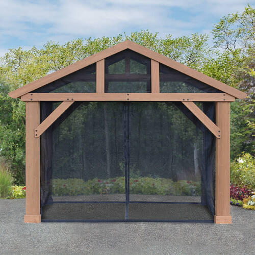 MOSKITONETZ  - Schwarz, Basics, Kunststoff - Ambia Garden